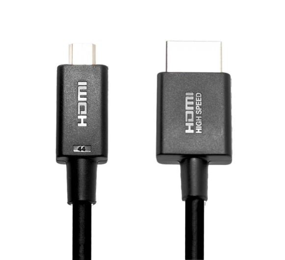 Oxhorn HDMI to Micro HDMI Cable 1.8m - 1.4v 19 (+1) pins A Male to D Male 34AWG, 100% copper wire, OD4.2mm RoHS