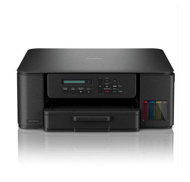 Brother Brother T580DW A4 3-in-1 Refillable Ink Tank Printer with ultra-low running costs, 16ppm, auto duplex printing, 7,500