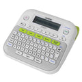 Brother Brother PT-D210 GRAY/WHITE ACCENT GREEN DESKTOP LABELLER - 3.5-12MM TZE TAPE MODEL 3 years Warranty