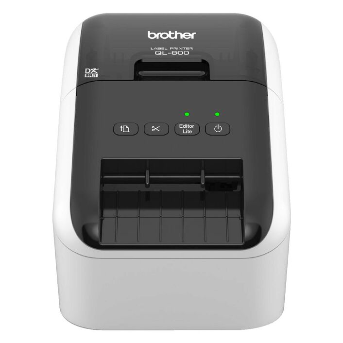 Brother Brother QL-800 HIGH SPEED PROFESSIONAL PC/MAC LABEL PRINTER / UP TO 62MM WITH BLACK/RED PRINTING (*DK-22251 required)