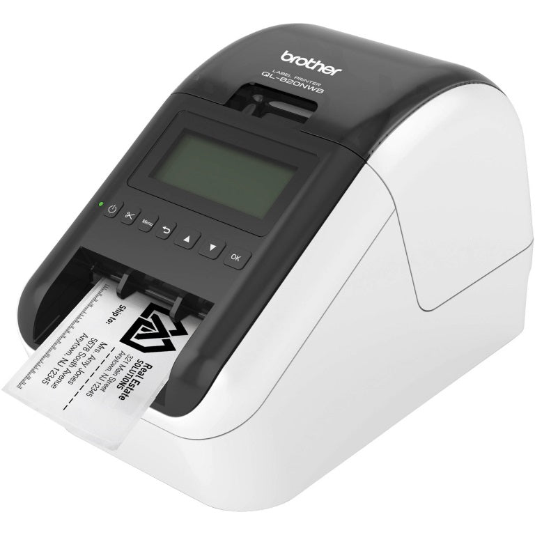 Brother Brother QL-820NWB WIRELESS (WiFi  BT) /NETWORKABLE HIGH SPEED LABEL PRINTER / UP TO 62MM  WITH BLACK/RED PRINTING (*D