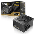 Antec Antec GSK850 V2: ATX12V 3.1, 850W, Full-Modular, 80+ Gold, 120mm fan, 24-pin, 12V-2x6, 2×CPU, 4×PCI-E, 8×SATA, 4×Molex,