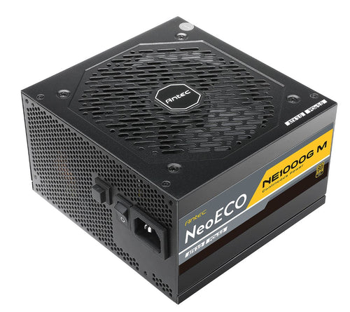 Antec Antec NE 1000w 80+ Gold, Fully-Modular, ATX 3.0, PCI-E 5.0, 140mm Silent Fan, Japanese Caps, ATX Power Supply, PSU,10 Y