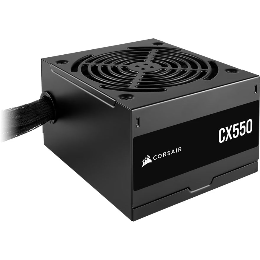 Corsair Corsair CX Series™ CX550 – 550 Watt 80 PLUS Bronze ATX Power Supply (AU), Compact 125mm, Up to 88% Efficiency