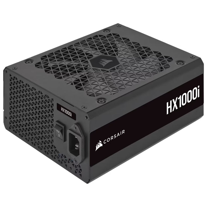 Corsair Corsair HX1000i Fully Modular Ultra-Low Noise Platinum ATX 1000W PC Power Supply (AU), 8x SATA, 2x EPS, 8x PATA, 5x P