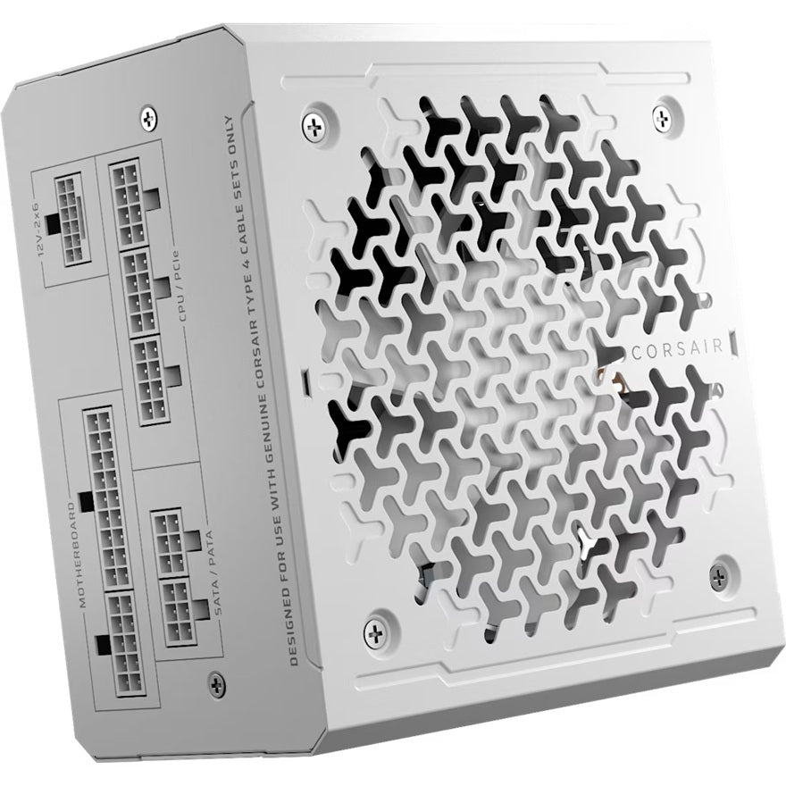 Corsair Corsair RMe Series™ RM750e - Fully Modular Low-Noise ATX Power Supply - White (AU), Cybenetics Gold, ATX12V 3.1, 2x P