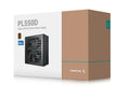 DEEPCOOL DeepCool PL550D 550W 80+ Bronze Certified Non-Modular ATX Power Supply(Direct Cable), 120mm Fan, DC to DC, ATX3.1, 1