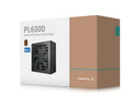 DEEPCOOL DeepCool PL650D 650W 80+ Bronze Certified Non-Modular ATX Power Supply(Direct Cable), 120mm Fan, DC to DC, ATX3.1, 1
