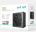 DEEPCOOL DeepCool PQ850G 850W Gamer Storm 80+ Gold/Cybenetics Fully Modular ATX Power Supply 120mm Fan, Japanese Capacitors, 