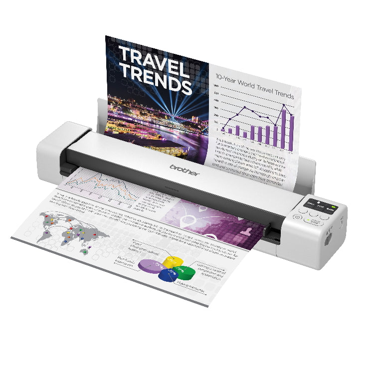 Brother Brother DS-940DW Mobile Scanner Double Sided Scan, 7.5PPM, USB