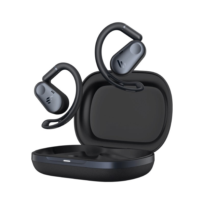 EDIFIER Edifier COMFO-FLEX-BLACK Open-ear True Wireless Earbuds-Black