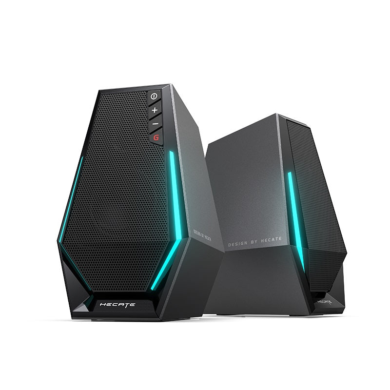 EDIFIER Edifier G1500 Wireless Gaming Speakers - 2.5" Drivers,  12 RGB Settings, Bluetooth V5.3/AUX/USB Gaming RGB Speakers