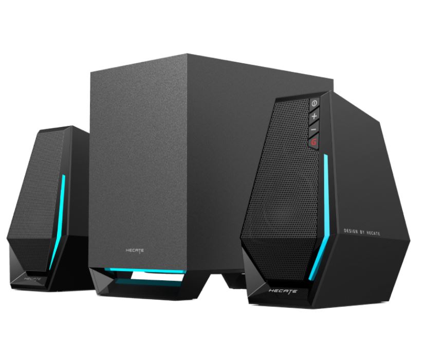 EDIFIER Edifier G1500 MAX 2.1 Wireless Gaming Speakers - 2.5" full range speaker driver unit and equipped with a 4" subwoofer
