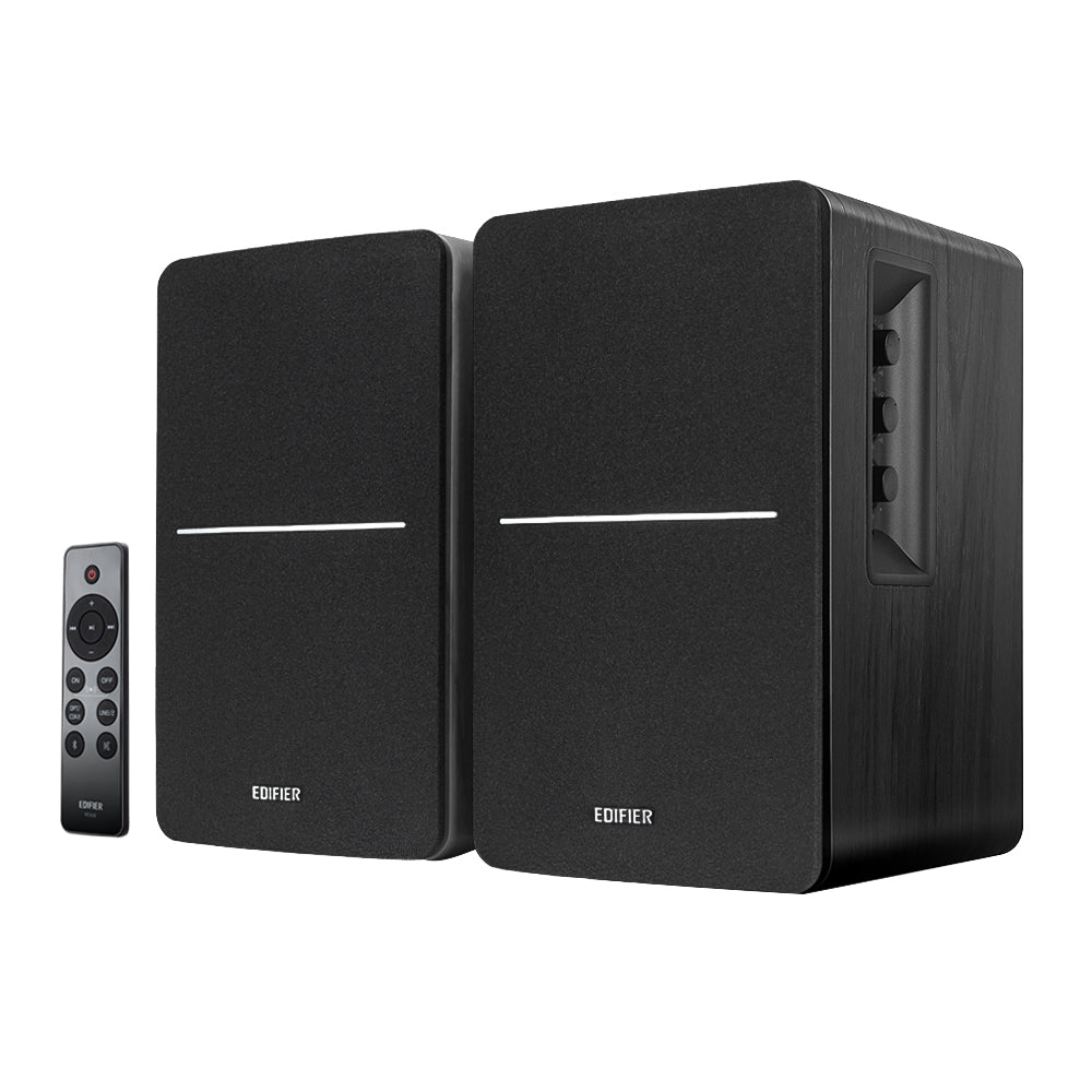 EDIFIER Edifier R1280DBS - 2.0 Lifestyle Bookshelf Bluetooth Studio Speakers - Optical/Coaxial, Bluetooth, Line In1, Line2, R