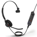 Jabra Engage 50 II Mono Teams Corded USB-C/A Headset, Best Headset for Clear Customer Calls Ultra-Lightweight Hearing Protection Smartringer Busylight