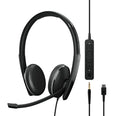 EPOS EPOS ADAPT 165 USB C II On-ear, double-sided USB-C headset, 3.5 mm jack and detachable USB cable with in-line call contr