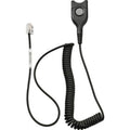 EPOS EPOS | Sennheiser Standard Bottom cable: EasyDisconnect to Modular Plug - Coiled cable - code 01 for direct connection t