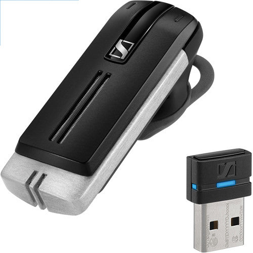 EPOS EPOS | Sennheiser Premium Bluetooth UC Headset for Mobile and Office applications on Lync. Includes BTD 800 dongle, Blac