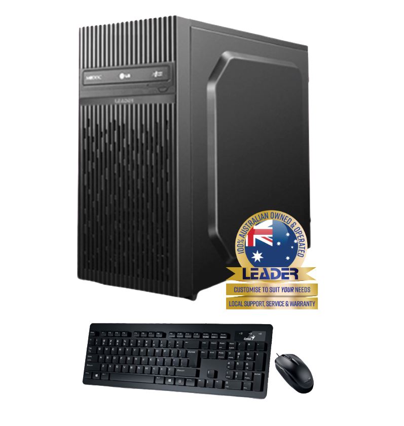 Leader Visionary 558 Desktop, Intel i5-12400 CPU, 16GB DDR5, 500GB M.2 ...