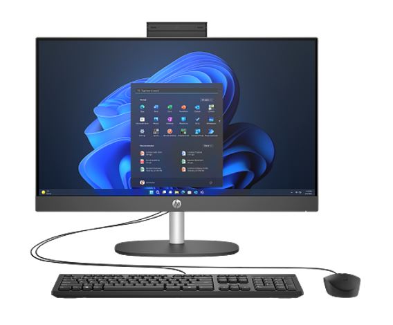 HP ProOne 245 G10 AIO 23.8"/24" FHD NT AMD Ryzen R5-7520U 16GB DDR5 512GB SSD WIN 11 PRO AMD 610M Graphics WiFi6 Keyboard+Mouse 1Yr OS WTY ~i5