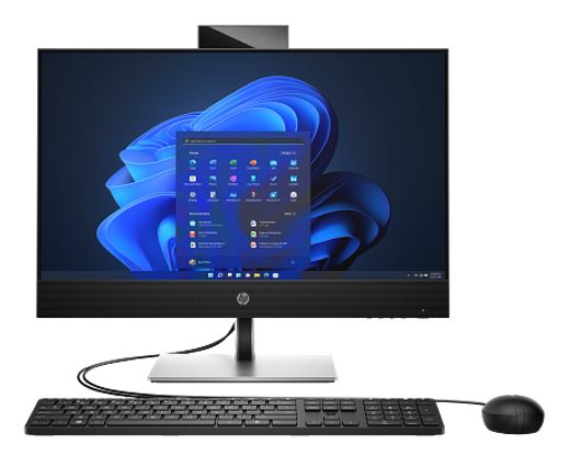 HP ProOne 440 G9 AIO 23.8"/24" FHD NT Intel i5-14500T 8GB 256GB SSD WIN 11 PRO Intel UHD 770 GPU WiFi6 Webcam 1xDP 1xHDMI KB+Mouse 1Yr OS +16GB USB