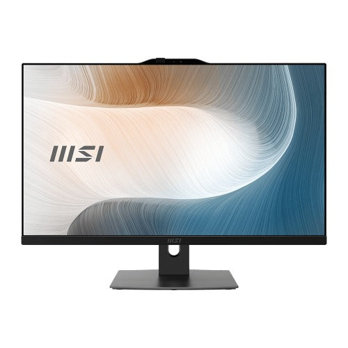 MSI Modern AM272P 1M-1219AU AIO Black, 27" Non-Touch, Core 7 150U/D5 2x8G/1TB SSD/WiFi6/Webcam/Height Adjustable/Wired KBM/Win11Pro/3Y Onsite (LS)