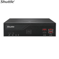 Shuttle DB860 Slim Mini PC BareboneIntel ® 65W ARL-S Core Ultra 9/7/5 LGA1851, 1.3L, B860, 2x DDR5(max 96GB), 2x LAN, 2x COM, 8x USB 3.2,