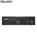 Shuttle DH810 Slim Mini PC 1.3L chassis - Intel® Core™ Ultra 200 serie ,2 x DDR5 SODIMM slots,48GB, 2xLAN (1G  2.5G), 2xRS232, HDMI, 2xDP, 120W, Vesa