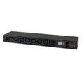 APC APC Rack PDU, Metered, 1U, 12A/208V, 10A/230V, (8) C13, Horizontal, Load capacity 2300 VA,