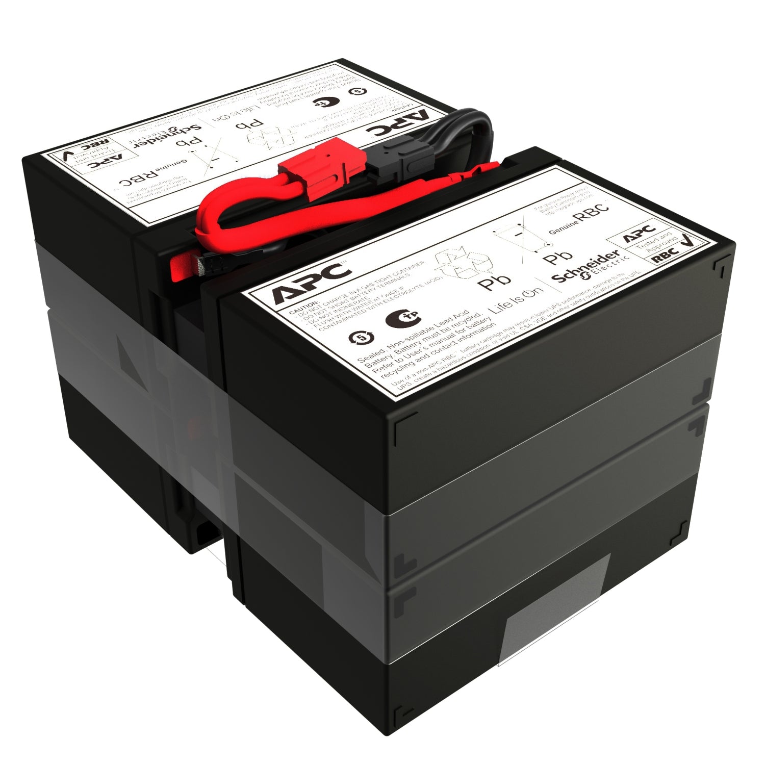 APC APC Replacement Battery Cartridge, VRLA, 9Ah, 48V DC, 2-year warranty