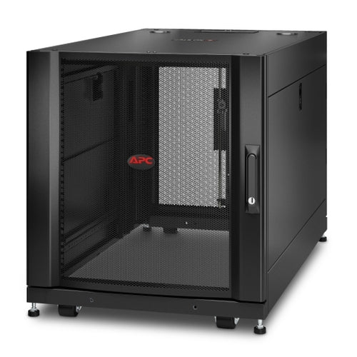 APC APC APC NetShelter SX, Server Rack Enclosure, 12U, Black, 658H x 600W x 1070D mm