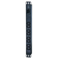APC APC Easy Rack Basic PDU, 1U Horizontal, 230V/16A Input, 1 Phase, 3.7kW, 8x IEC C13 Outlets
