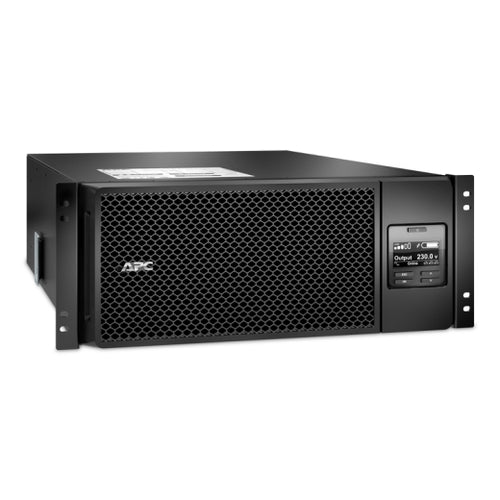 APC APC Smart-UPS On-Line, 6kVA/6kW, Rackmount 4U, 230V, 6x C13+4x C19 IEC outlets, Network Card+SmartSlot, Extended runtime,