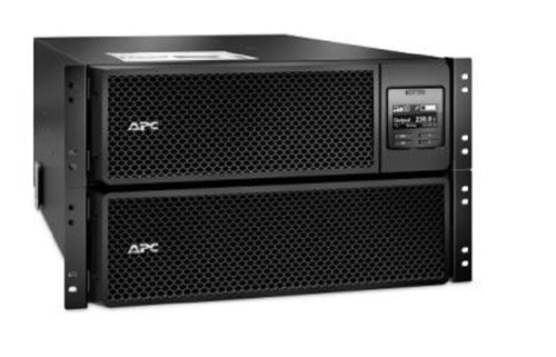 APC APC Smart-UPS On-Line, 8kVA/8kW, Rackmount 6U, 230V 3:1 and 1:1, 6x C13+4x C19 IEC outlets, Network Card+SmartSlot, Exten