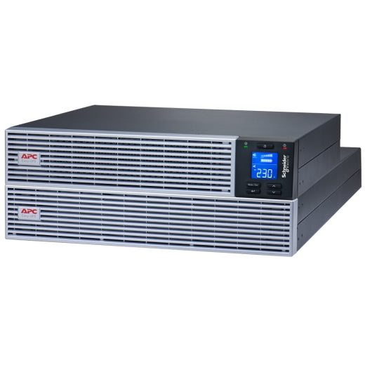 APC APC Easy UPS On-Line, 3kVA, Lithium-ion, Rack/Tower 4U, 230V, 6 IEC C13 + 1 IEC C19 outlets, Intelligent Card Slot, Exten