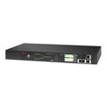 APC APC Netshelter Automatic Transfer Switch, 1U RM, 2x 230V/16A Input, 1x IEC C19  8x IEC C13 Output