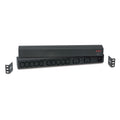APC APC Basic Rack PDU, 1U, 230V/16A Input, 2x IEC C19  10x IEC C13 Outlets