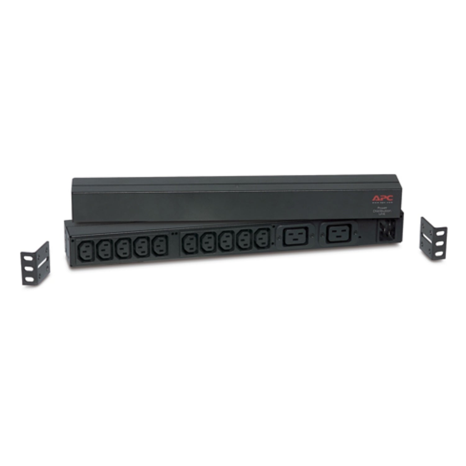 APC APC Basic Rack PDU, 1U, 230V/16A Input, 2x IEC C19  10x IEC C13 Outlets