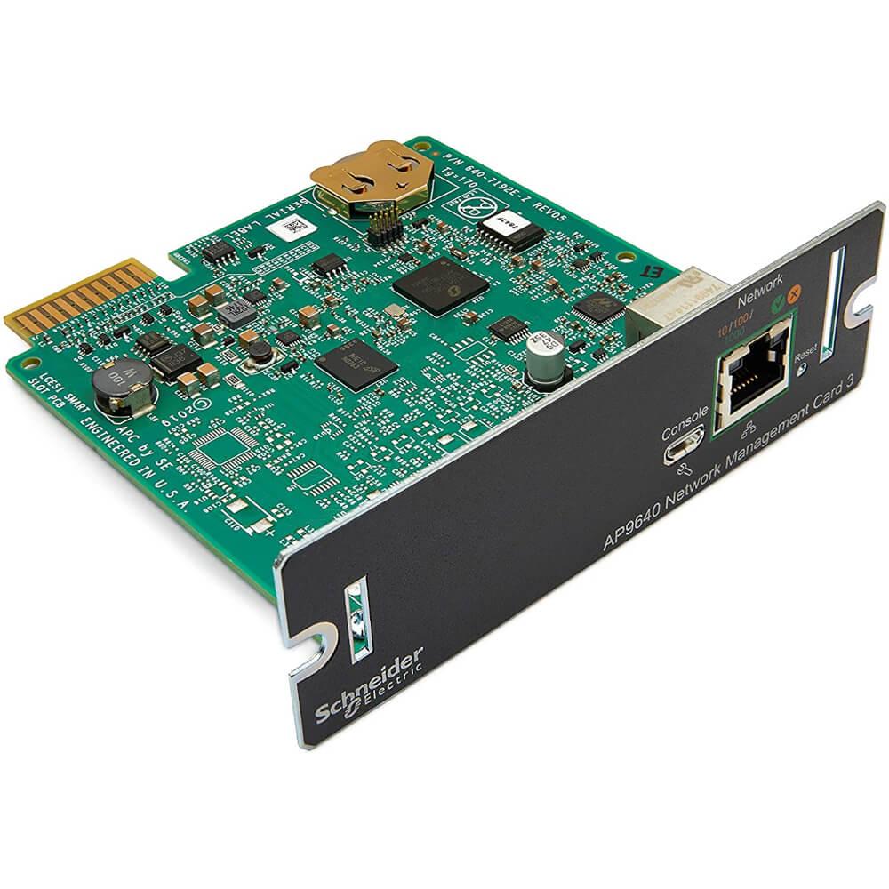 APC APC Network Management Card 3, Suitable For Smart-UPS with a SmartSlot or SUM, SURTA, SURTD, SMT, SMX  SRT Series