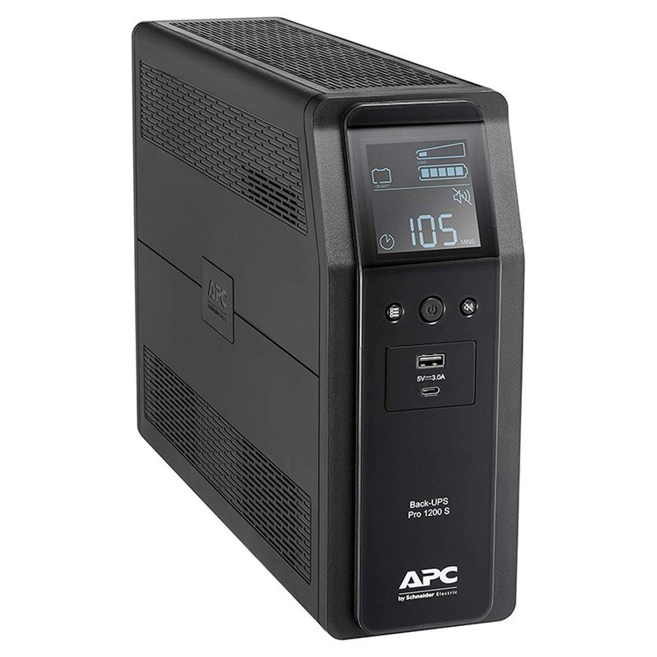 APC APC Back-UPS Pro 1200VA/720W Line Interactive UPS, Tower, 230V/10A Input, 8x IEC C13 Outlets, Lead Acid Battery, USB Type