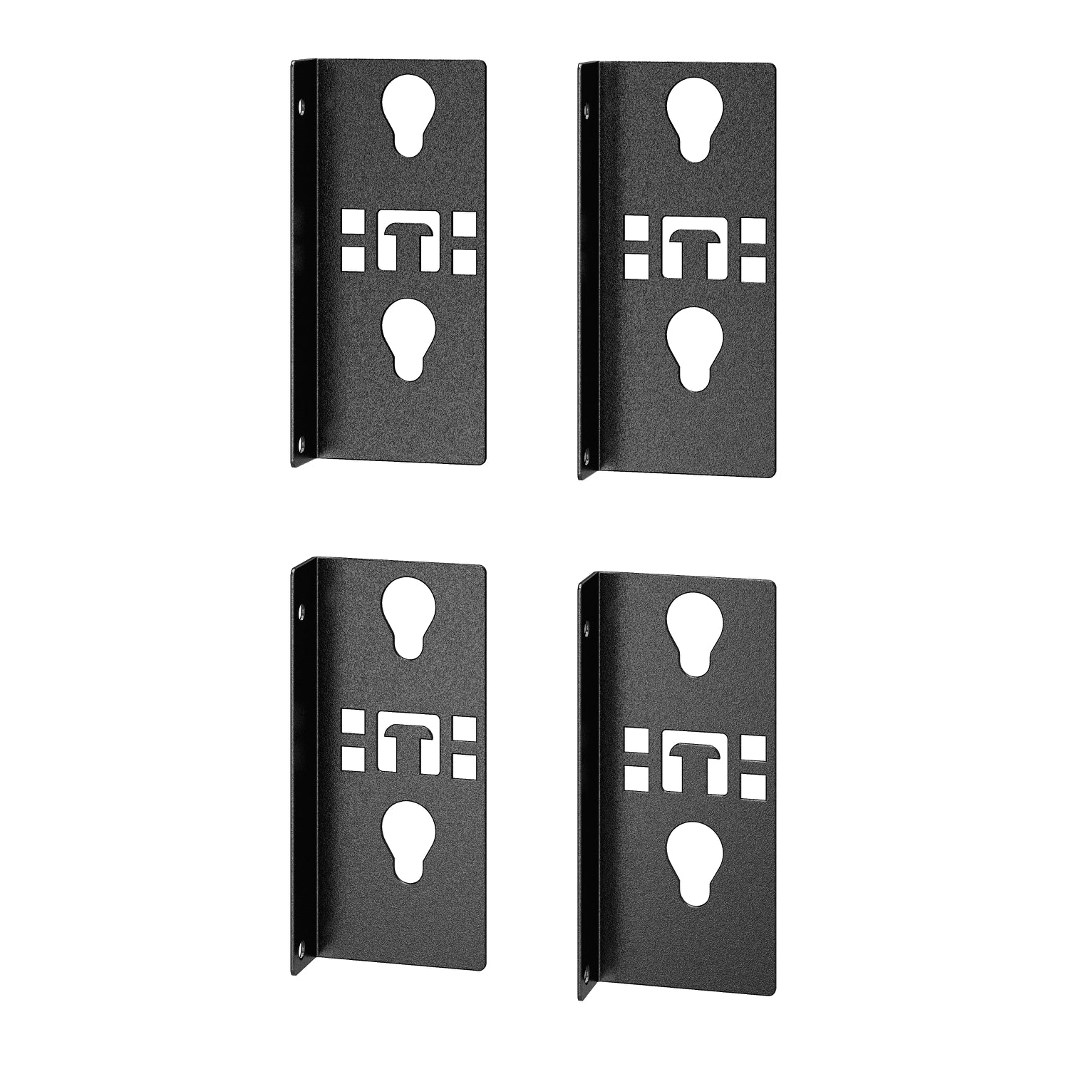 APC APC Easy Rack PDU Mounting Brackets, Single Width, 2 Pairs