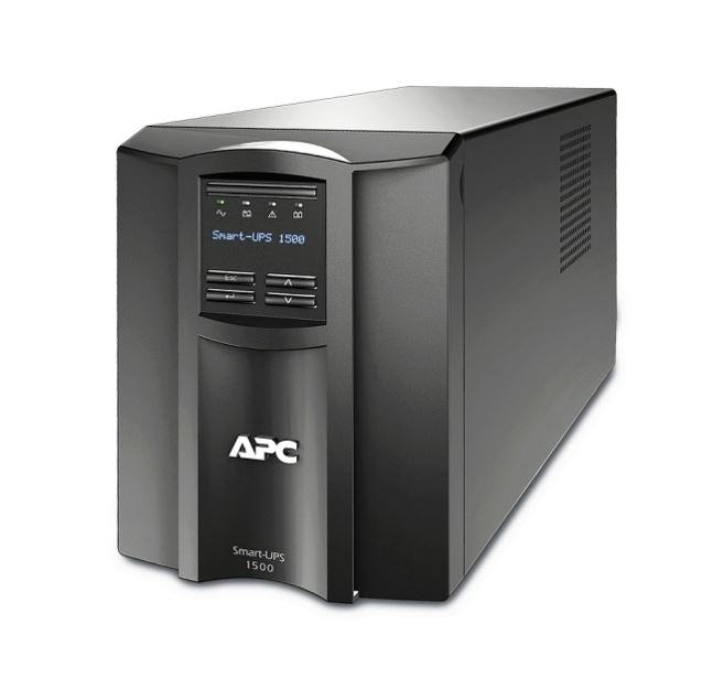 APC APC Smart-UPS 1500VA/1000W Line Interactive UPS, Tower, 230V/10A Input, 8x IEC C13 Outlets, Lead Acid Battery, SmartConne