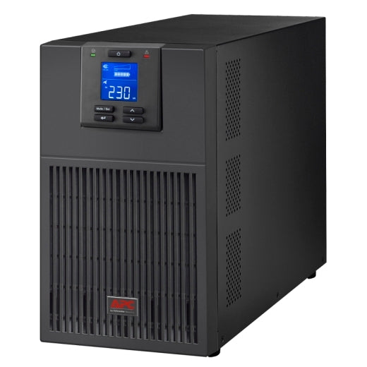 APC APC Easy UPS 3000VA/2400W Online UPS, Tower Form Factor, 230V/16A Input, 1x IEC C19  6x IEC C13 Outlets, Lead Acid Batter