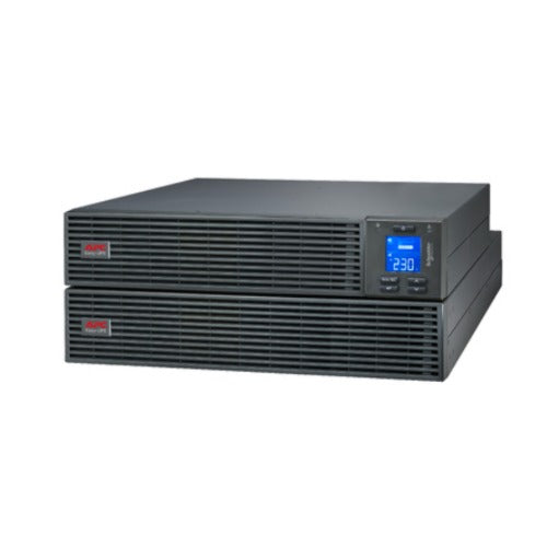 APC Easy UPS 3000VA/2700W Online UPS, 4U Rackmount, 230V/16A Input, 4x IEC C13 Outlets, Lead Acid Battery, W/ Battery Pack, W/ Rail Kit