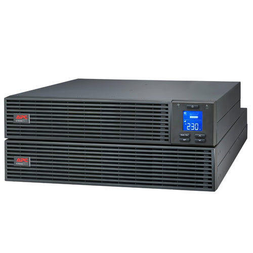APC APC Easy UPS 3000VA/2400W Online UPS, 4U Rackmount, 230V/16A Input, 4x IEC C13 Outlets, Lead Acid Battery, W/ Battery Pac