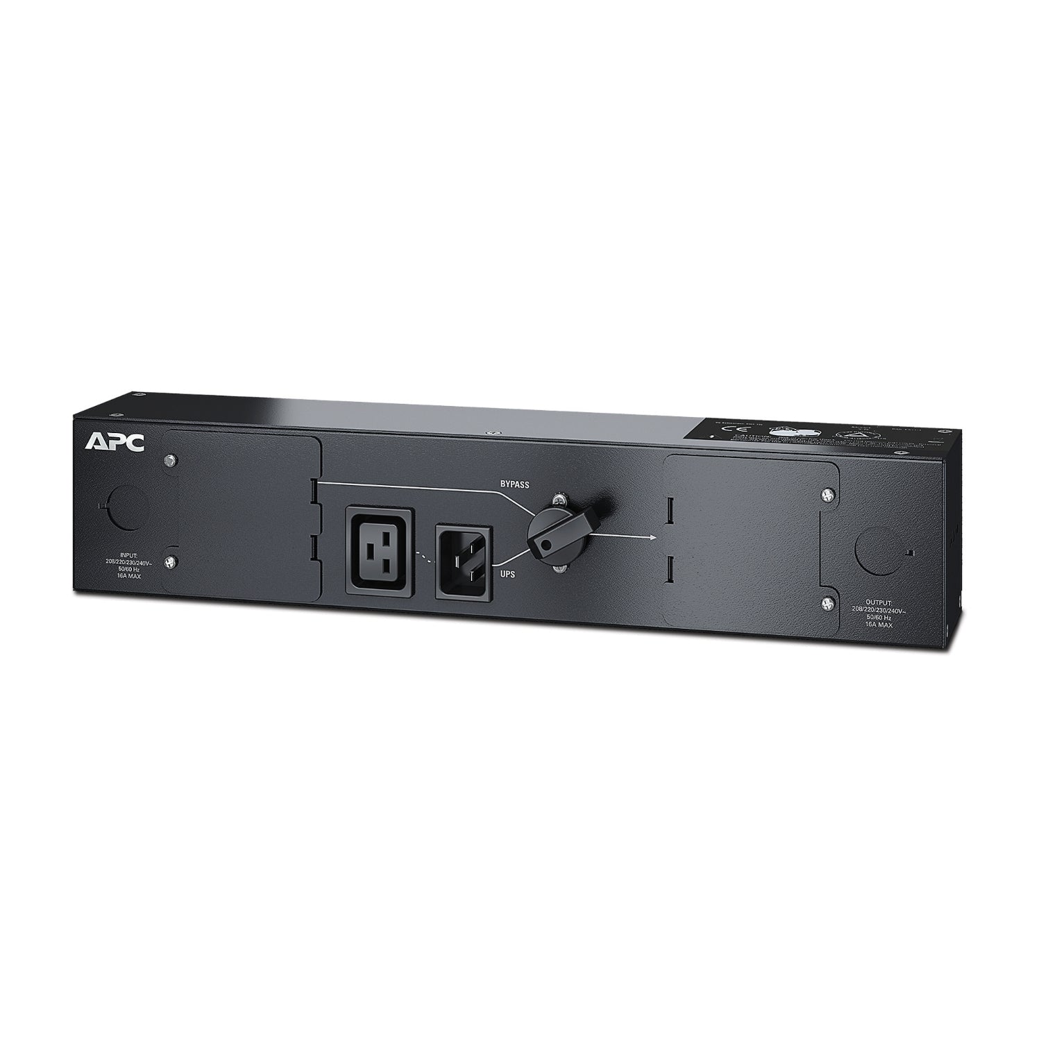 APC APC Service Bypass PDU, 2U, 3000VA Load Capacity, 230V/HW Input, 1x HW Outlets