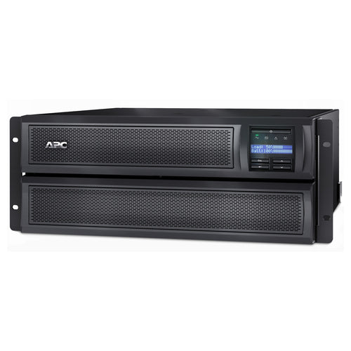 APC APC Smart-UPS X 3000VA/2700W Line Interactive UPS, 4U Rackmount, 230V/16A Input, 2x IEC C19  8x IEC C13 Outlets, Lead Aci