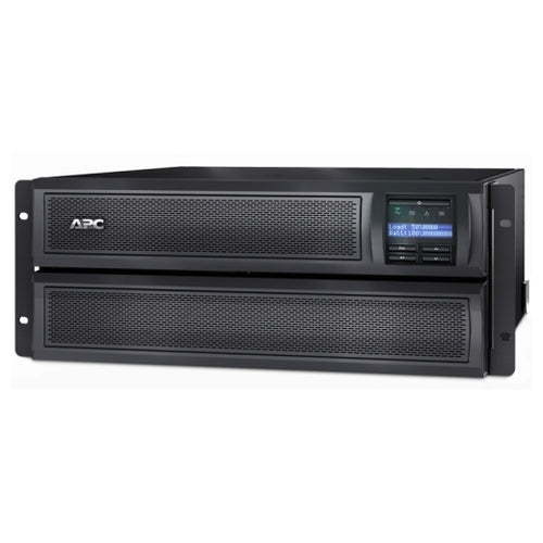 APC APC Smart-UPS X 3000VA/2700W Line Interactive UPS, 4U Rackmount, 230V/16A Input, 2x IEC C19  8x IEC C13 Outlets, Lead Aci