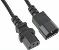 Astrotek Astrotek Power Extension Cable 2m - Male to Female IEC C13 to C14 Monitor to PC or PC/UPS to Devices