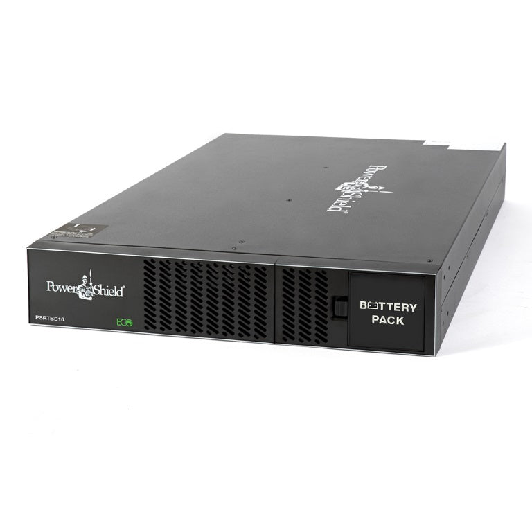 PowerShield Extended Battery Module for PSCERT6000L  PSCERT10KL, 2U, 16 batteries, enhances runtime and reliability